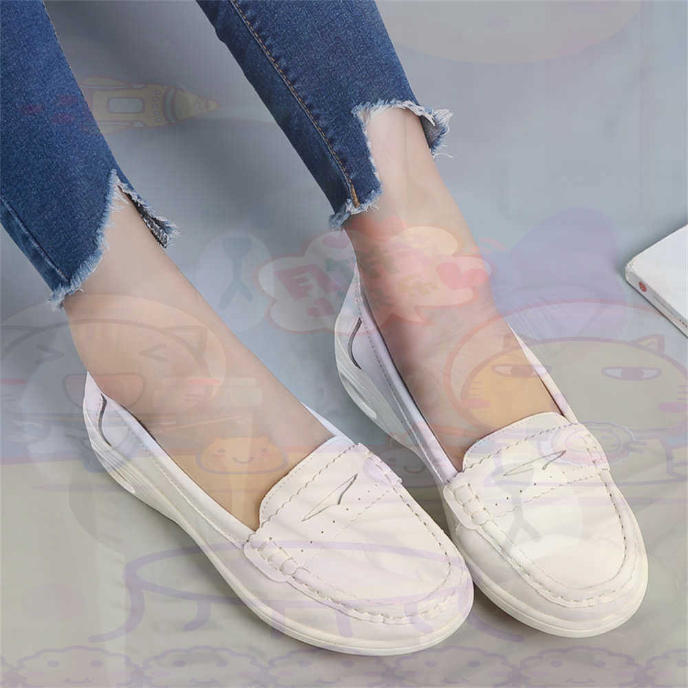 Young Men'S Semi Formal Wear - Soft SLIP-ON สตรีขนาดใหญ่รองเท้าเทนนิสสเก็ตบอร์ดสุภาพสตรีรองเท้าผ้าใบแบรนด์หรูกีฬาวิทยาลัย Drop Shipping