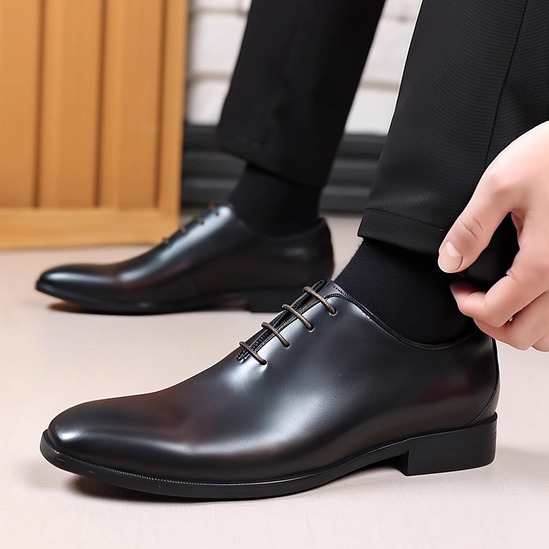 Men'S Luxury Formal Wear Brands - รองเท้าออกซ์ฟอร์ดหนังแท้สำหรับผู้ชาย ดีไซน์เนอร์แบรนด์หรู สีดำ สีน้ำตาล รองเท้าทางการสำหรับธุรกิจ สำนักงาน