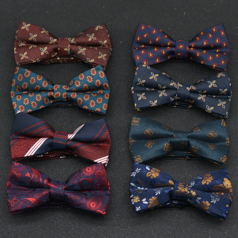Men'S Formal Wear - โบว์ไทผู้ชายสำหรับงานแต่งงาน แบบคู่ สำหรับเจ้าบ่าวและเพื่อนเจ้าบ่าว สไตล์วินเทจ ชุดทางการ เสื้อเชิ้ตลายทางสำหรับงานธุรกิจ