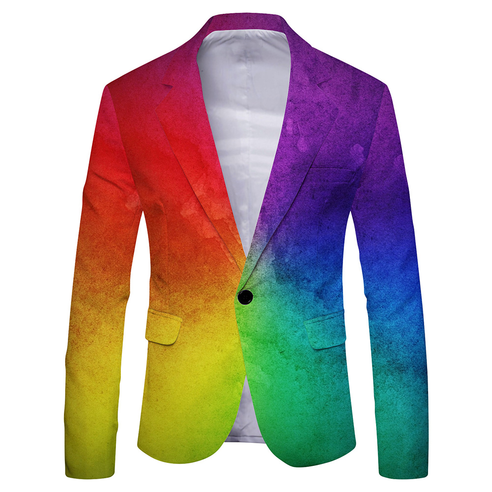 เสื้อเบลเซอร์พิมพ์ลายแฟชั่นสำห - Mens Formal Look บทวิจารณ์และราคา