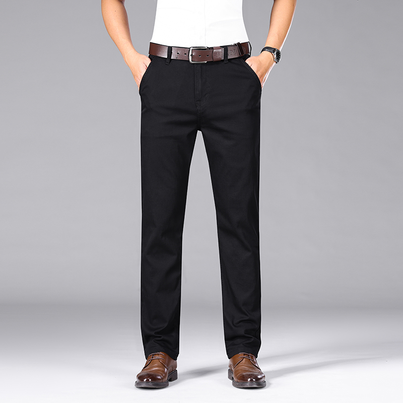กางเกงยีนส์สีดำล้วนสำหรับผู้ชา - Men Formal Wear With Jeans บทวิจารณ์และราคา