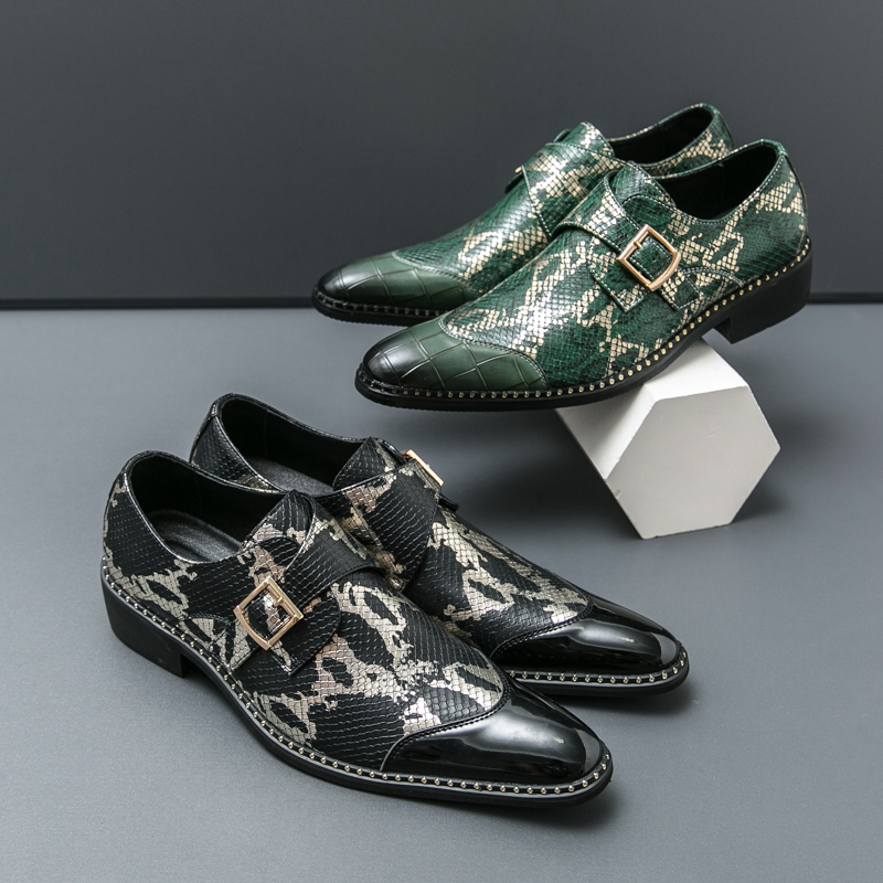รองเท้าเรโทรคลาสสิค Le Fu สำหร - Men'S Formal Party Wear Shoes บทวิจารณ์และราคา