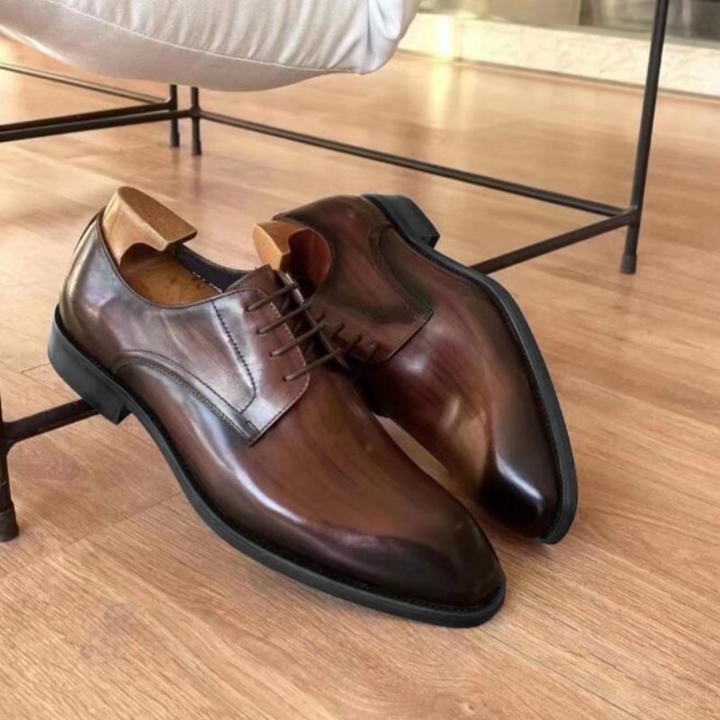 รองเท้าหนังดีไซเนอร์ผู้ชายแบบ  - Men'S Luxury Formal Wear Brands บทวิจารณ์และราคา