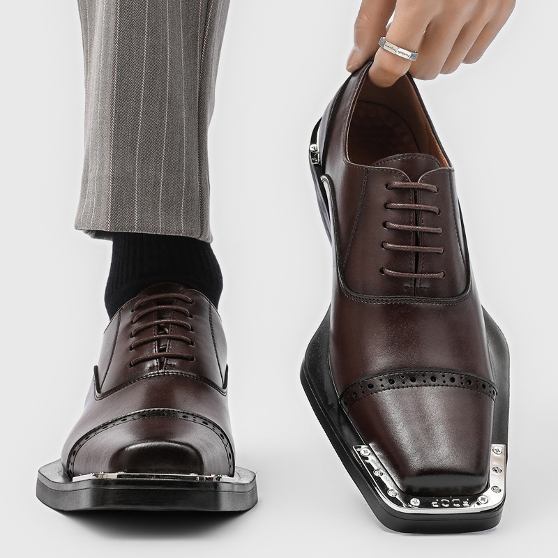 รองเท้าหนังผู้ชาย - สไตล์อังกฤ - Mens Formal Look บทวิจารณ์และราคา