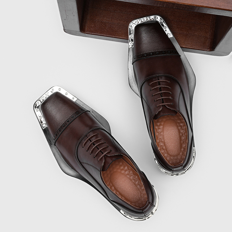รองเท้าหนังผู้ชาย - สไตล์อังกฤ - Mens Formal Look บทวิจารณ์และราคา