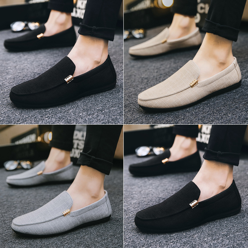 ผู้ชายรองเท้าสบายๆผ้าใบบนแฟชั่ - Men'S Formal Party Wear Shoes บทวิจารณ์และราคา