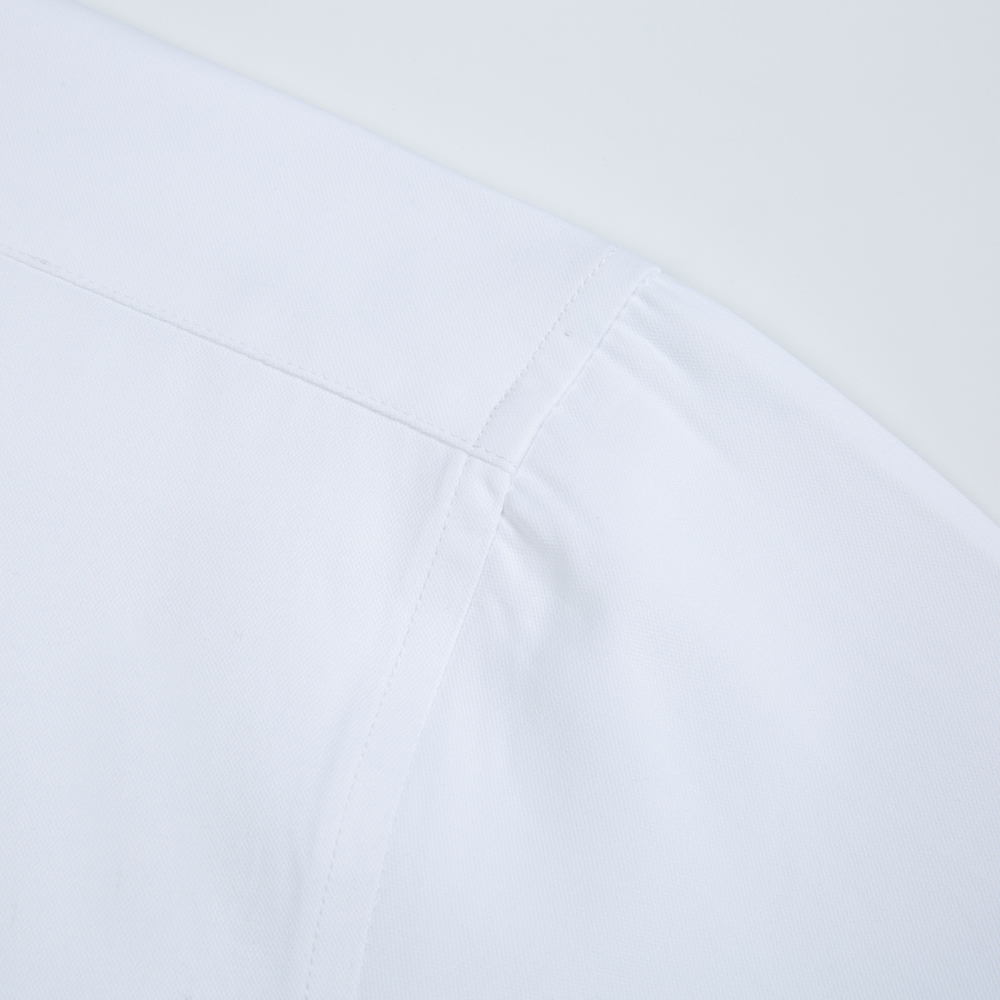 เสื้อเชิ้ตแขนยาวผู้ชายสีทึบสีข - Men Formal Wear Shirts บทวิจารณ์และราคา