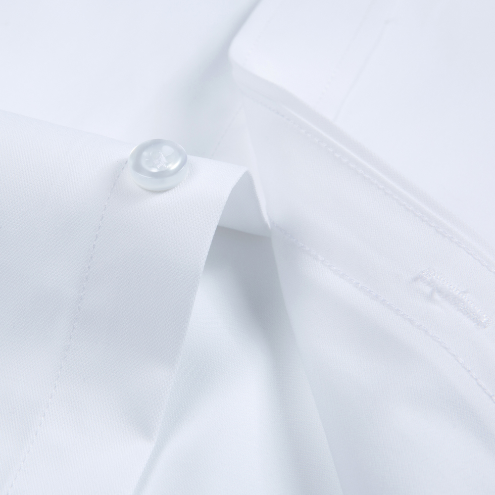 เสื้อเชิ้ตแขนยาวผู้ชายสีทึบสีข - Men Formal Wear Shirts บทวิจารณ์และราคา