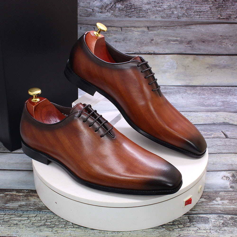 รองเท้าอ็อกซ์ฟอร์ดหนังแท้สำหรั - Men'S Luxury Formal Wear Brands บทวิจารณ์และราคา