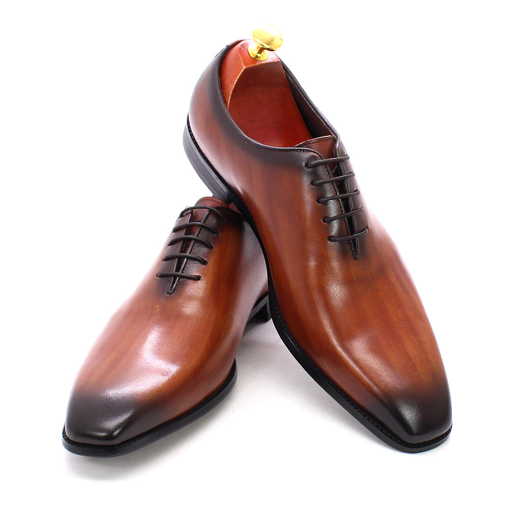 รองเท้าอ็อกซ์ฟอร์ดหนังแท้สำหรั - Men'S Luxury Formal Wear Brands บทวิจารณ์และราคา
