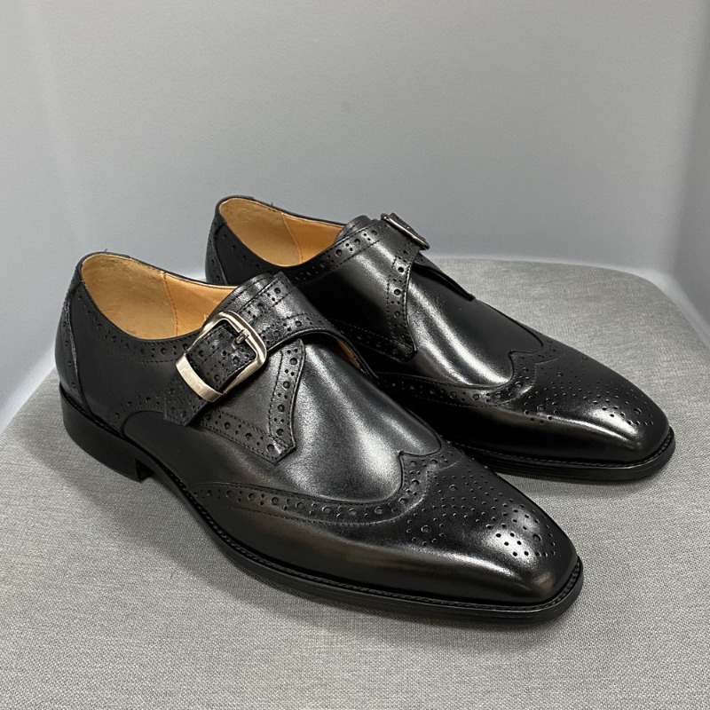 รองเท้าลำลองผู้ชาย หนังแกะสลัก - Men'S Formal Party Wear Shoes บทวิจารณ์และราคา
