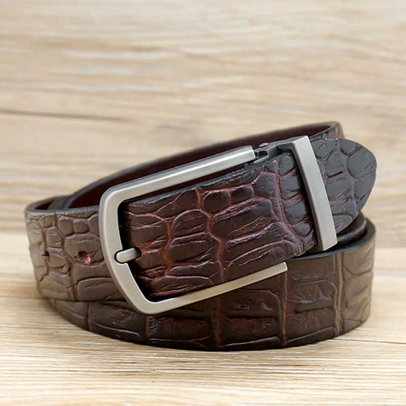 เข็มขัดบุรุษเข็มขัดหนังผู้ชายเ - Men Formal Wear With Jeans บทวิจารณ์และราคา
