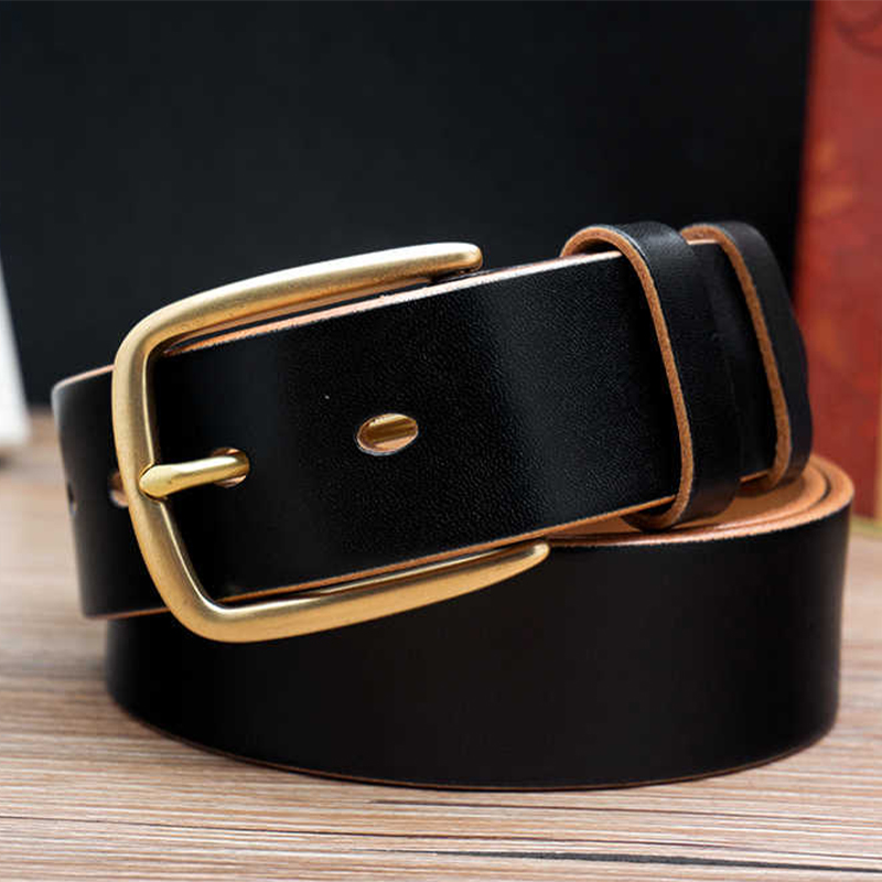 เข็มขัดบุรุษเข็มขัดหนังผู้ชายเ - Men Formal Wear With Jeans บทวิจารณ์และราคา