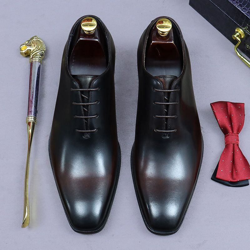 รองเท้าออกซ์ฟอร์ดหนังแท้สำหรับ - Men'S Luxury Formal Wear Brands บทวิจารณ์และราคา