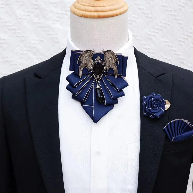 ชุดเข็มกลัดผูกโบว์สำหรับผู้ชาย - Men Formal Wear Shirts บทวิจารณ์และราคา
