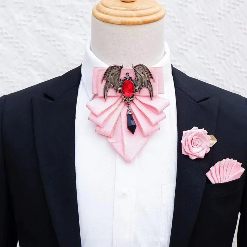 ชุดเข็มกลัดผูกโบว์สำหรับผู้ชาย - Men Formal Wear Shirts บทวิจารณ์และราคา