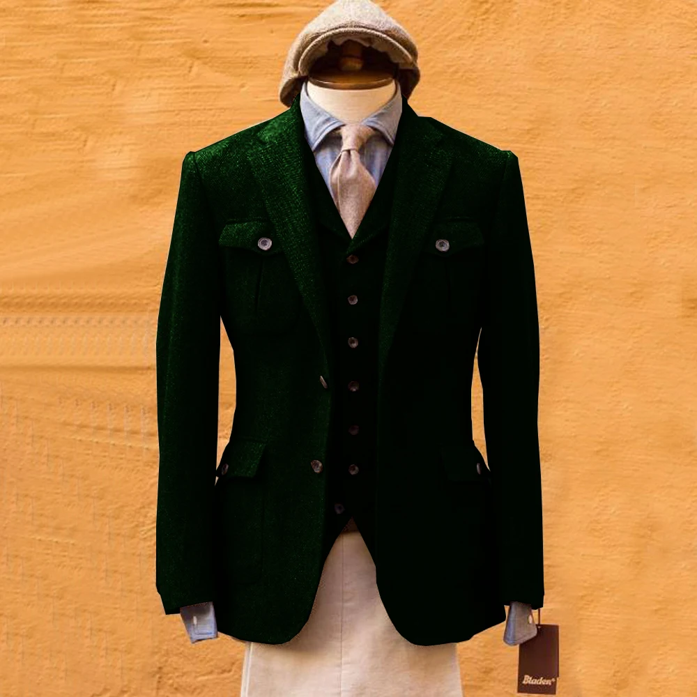 ชุดสูทผู้ชายลายก้างปลา ชุดสูทท - Mens Formal Look บทวิจารณ์และราคา