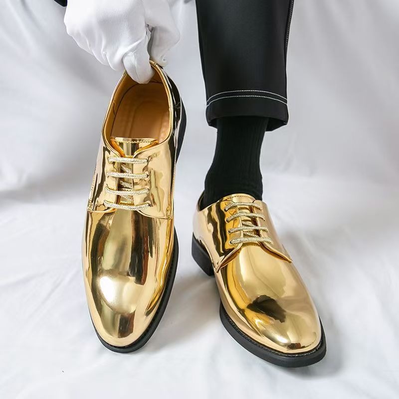 รองเท้าหนังทรงแหลมสำหรับผู้ชาย - Men'S Formal Party Wear Shoes บทวิจารณ์และราคา
